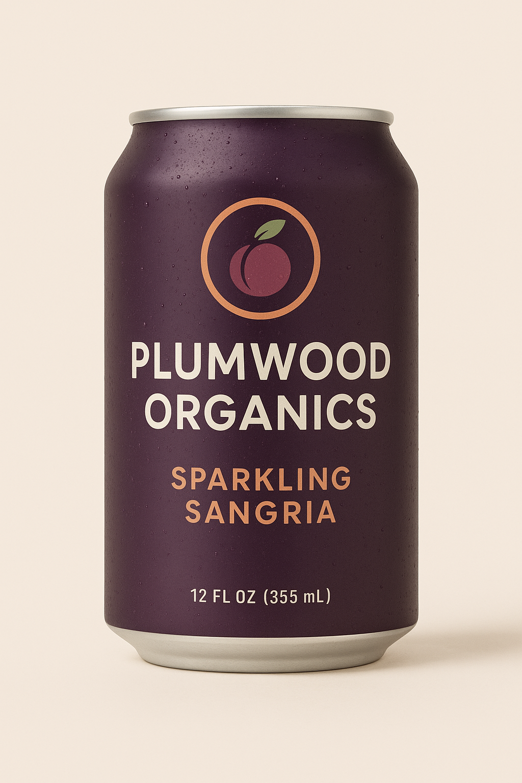 A can of Plumwood Organics Sangria